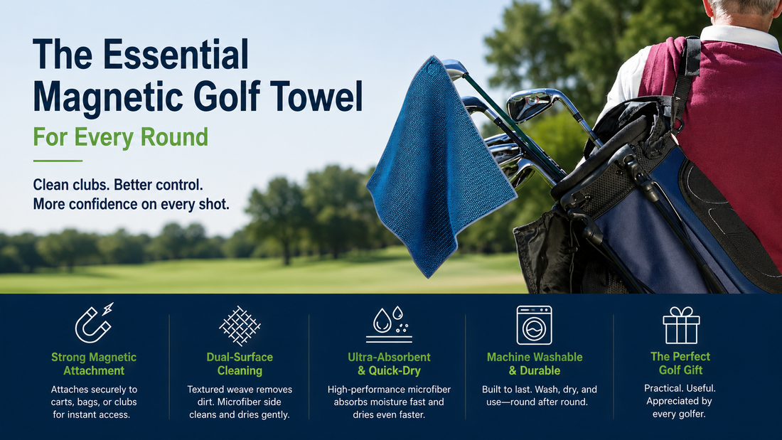 The Magnetic Golf Towel That Belongs in Every Serious Bag