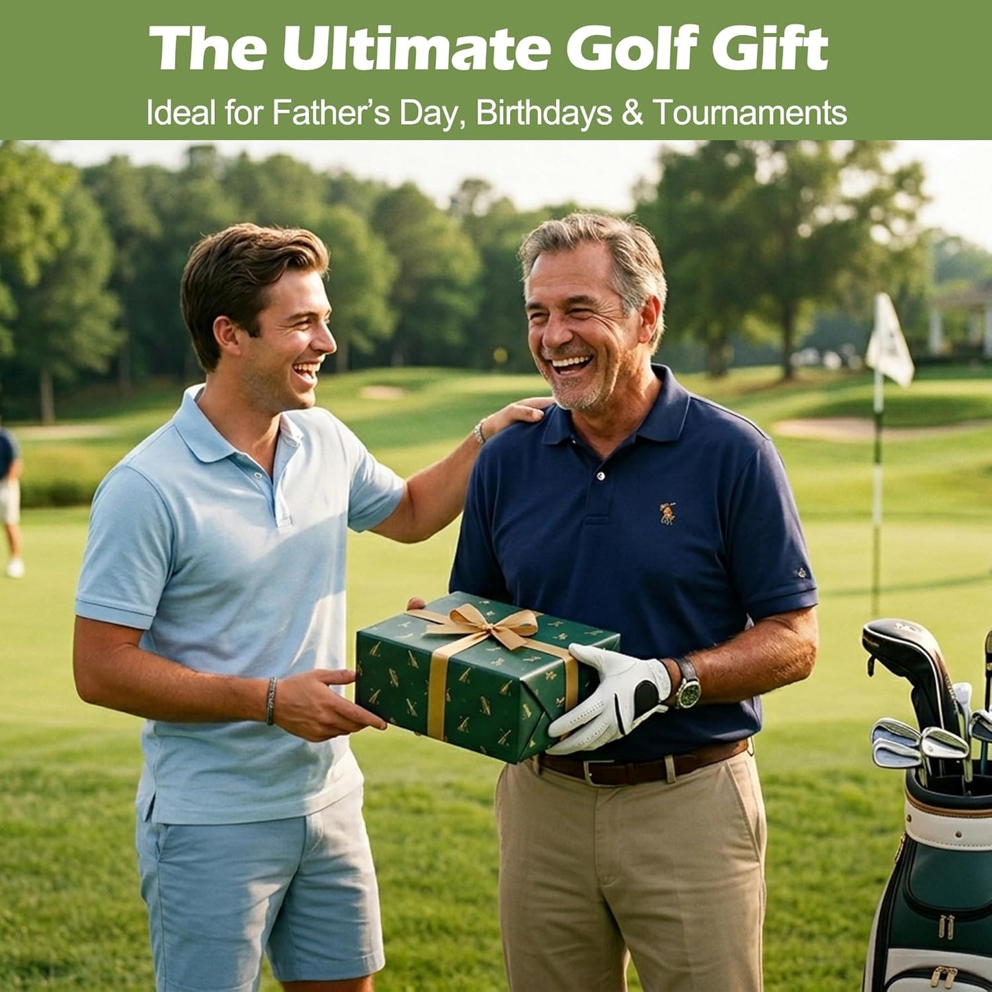 MOSTY Golf Club & Ball Cleaner Pouch | Bonus Groove Brush Included